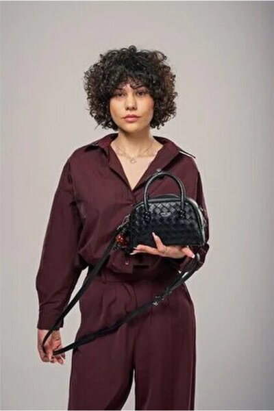 ÇÇS Черна дамска чанта за рамо 17845