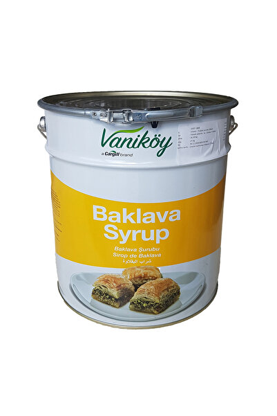 CARGILL Vaniköy Baklava Şurubu 25 kg - Glikoz Fruktoz Mısır Şurubu (Profesyonel)
