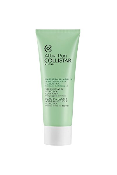Collistar Αγνά Συστατικά, Σαλικυλικό Οξύ, Καθαριστική, Μάσκα Αργίλου, 75 ml