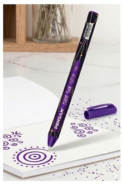 Artlantis قلم حبر جاف لامع 1 قطعة من Pensan Jely Simli Pilot Pen، قبضة مريحة،...