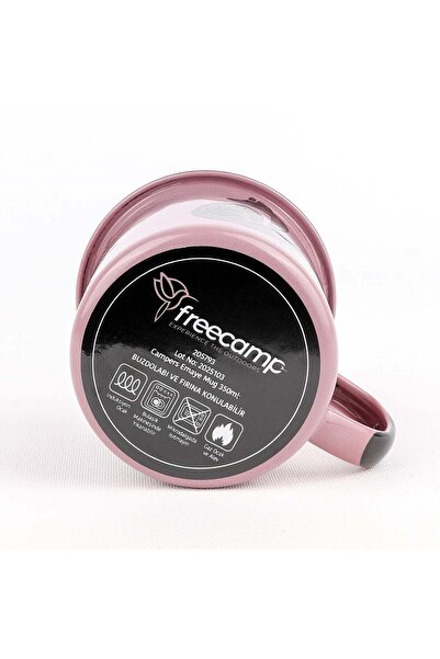 Freecamp Campers Emaye Mug 350ml-LİLA