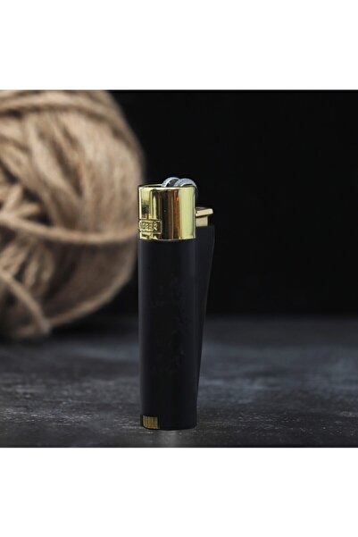volem CLIPPER ORJİNAL METAL SİYAH ÇAKMAK (SİYAH) KUTULU