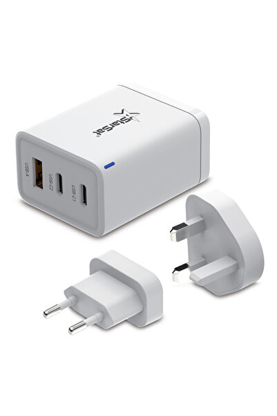 STARSAT شاحن سريع عالي الطاقة، حل شحن متعدد المخارج للهواتف الذكية والأجهزة ا...