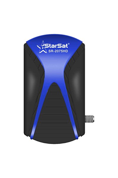 STARSAT جهاز استقبال الأقمار الصناعية SR-2075HD عالي الدقة - DVB-S2، منفذ USB...