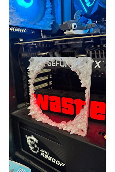Shaddshop Gaming Kasa Sadece 1 ADET Fan Buz Dekor Seti Buz Sarkıt