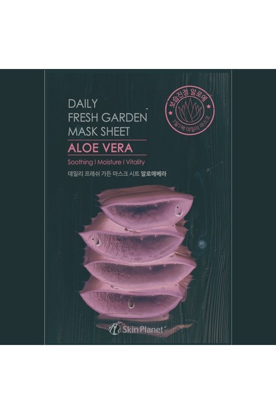 Mijin Skin Planet, Αλόη Βέρα, Ενυδατικό, Καταπραϋντικό, Μάσκα σε φύλλο, Για τ...