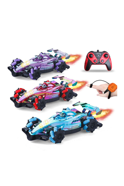 Generic طقم سيارة سباق دريفت تعمل بالتحكم عن بعد للأولاد والبنات