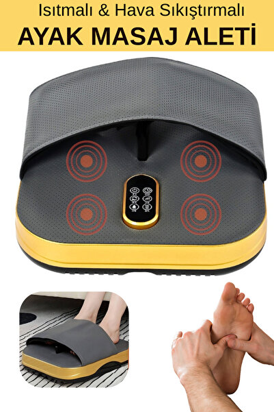 Shopura Shiatsu Ayak Masaj Aleti – Isıtmalı & Hava Sıkıştırmalı