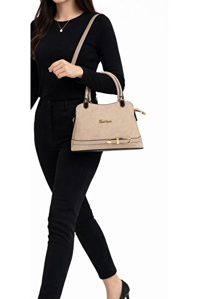 YADE MODA Γυναικεία τσάντα ώμου με τρεις θήκες, επενδυμένη εσωτερικά και ρυθμ...