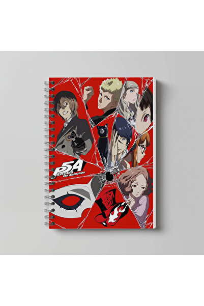 nihonwosekai Persona anime sveska A4 veličine, 60 listova, bez linija, sa oti...
