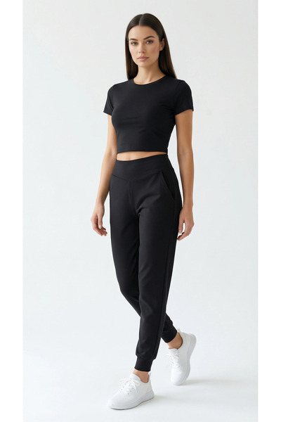 relactive Women's Front Stitched Trousers 3034