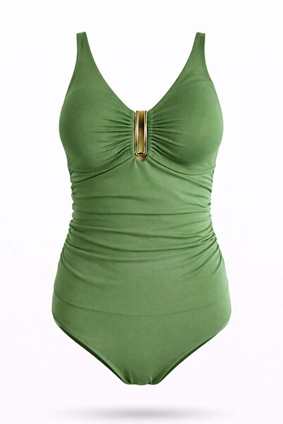 SAILOR moda Costum de baie cu bretele groase și accesorii în formă de U