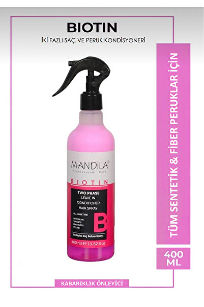 NeednStore Fiber & Sentetik Peruk Kolay Tarama ve Açma Spreyi 400 ml - Dolaşı...