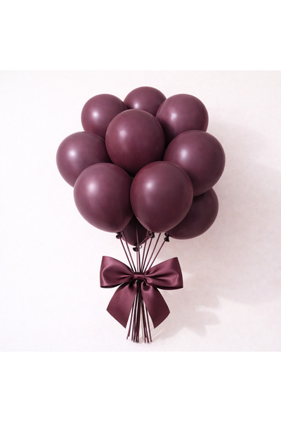 eğlencemarketi Kalisan 10’lu Pastel Balon 12 İnç Doğum Günü Parti Balonu Seti