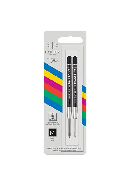 Parker Economical Ballpoint Refill 2 Li Bls m Tip Black