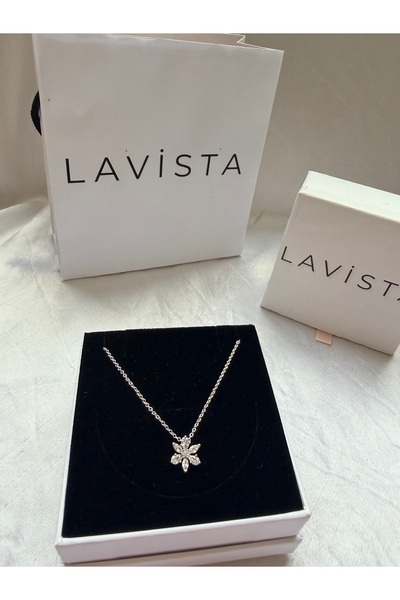 Lavista Silver Herbaryum Gümüş Kolye