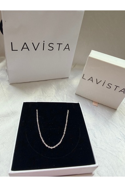 Lavista Silver Gümüş Zincir Kolye