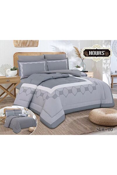 HOURS Nefirin 6-Piece Royal Geometric Shaped Summer Bedspread