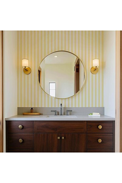 DECOMALL (PP-138) Αυτοκόλλητο τοίχου με καμπυλωτές ρίγες – Αυτοκόλλητη επένδυ...