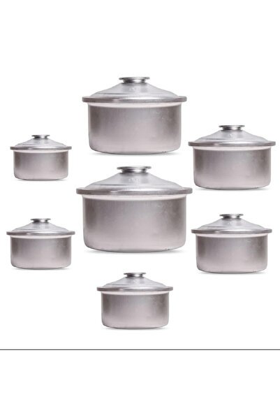 alharbi22est Original Abo Tajar Pot Set 14 Pieces (7 Pots)