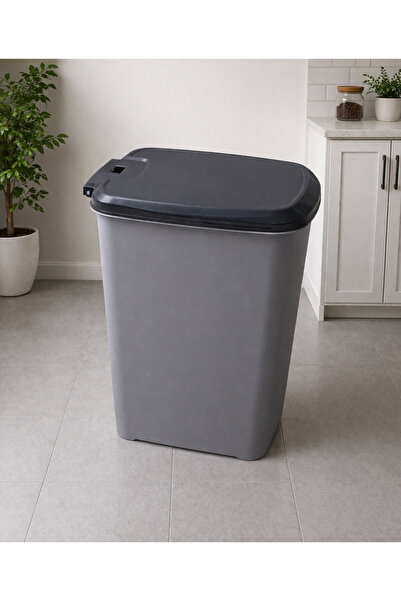 Elar Home Slim Pedallı Çöp Kovası 60 L