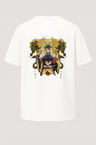 nirvoda Υπερμεγέθες Μπλουζάκι με Τυπωμένο Σχέδιο  "Record of Ragnarok Beginni...