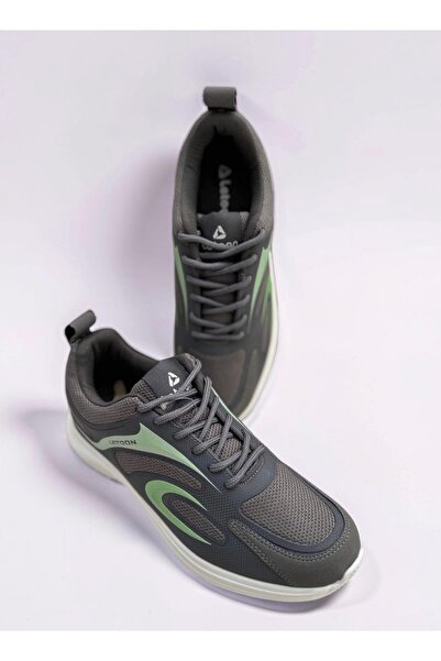 LETOON Pantofi sport pentru bărbați, cu partea superioară din plasă, cu șiret...