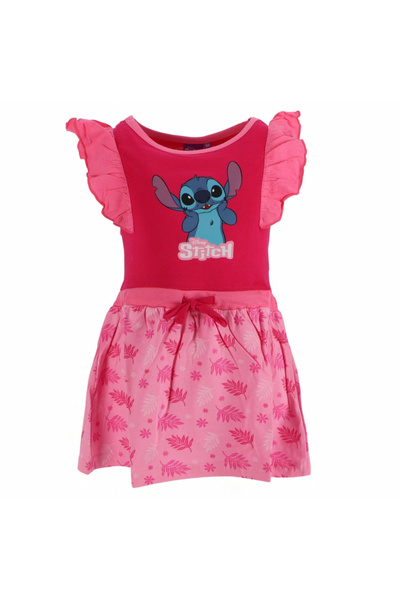 Lilo & Stitch Rochie de bumbac cu volane