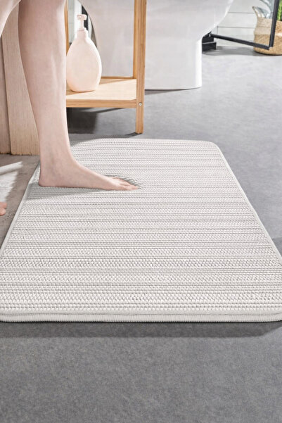 new colourse Αντιολισθητική βάση, Μονόχωρο χαλάκι πόρτας μπάνιου 40x60