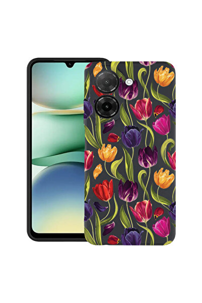 bestcase Υπέρλεπτη Θήκη για Xiaomi Redmi A5 (171mm), Φλοράλ - Σχέδιο Τουλίπας...