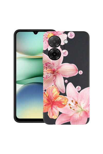 bestcase Υπέρλεπτη Θήκη για Xiaomi Redmi A5 (173mm), Φλοράλ - Αισθητική Κομψή...