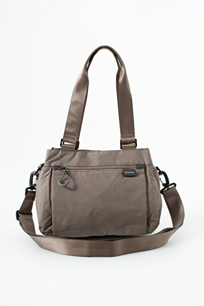 Sanmorris Satin Parachute Fabric Multi-Compartment Women's Shoulder Crossbody...