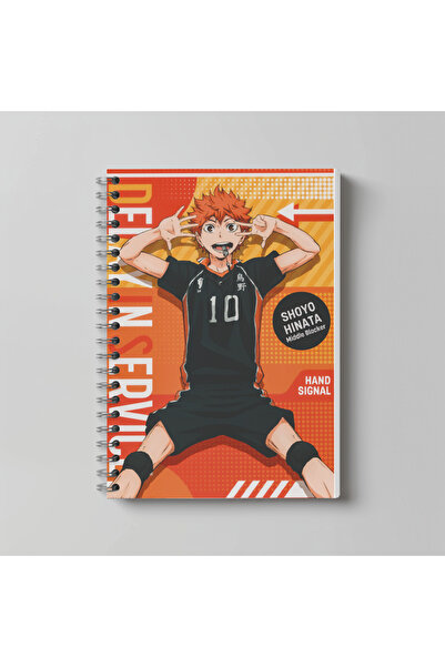 nihonwosekai Τετράδιο Anime Haikyu, μέγεθος Α4, 60 φύλλα, χωρίς γραμμές, με τ...