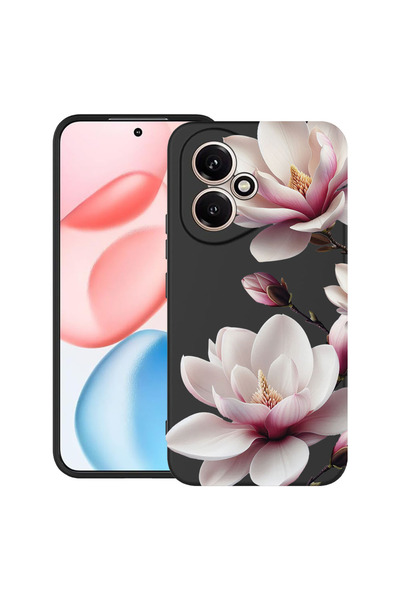 bestcase Υπέρλεπτη Θήκη για Honor 400, Φλοράλ - Ροζ Μανόλια, 2060076 B 2051