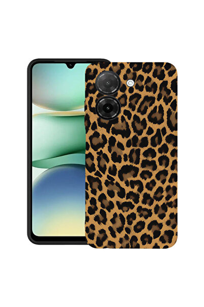 bestcase Υπέρλεπτη Θήκη για Xiaomi Redmi A5 (173mm), Με σχέδιο λεοπάρδαλης, 2...