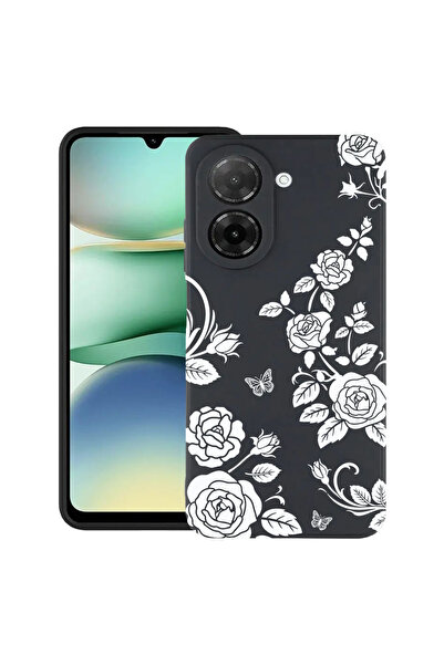bestcase Husă Ultra Subțire pentru Xiaomi Redmi A5 (171mm), Florală - Trandaf...