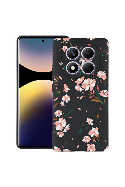 bestcase Υπέρλεπτη Θήκη για Xiaomi Redmi Note 14 Pro 4G, Φλοράλ - Παστέλ Ροζ,...