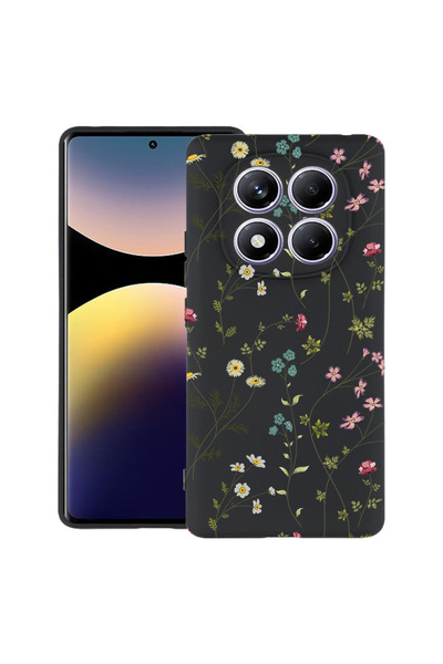 bestcase Υπέρλεπτη Θήκη για Xiaomi Redmi Note 14 Pro 4G, Φλοράλ - Χαριτωμένα ...