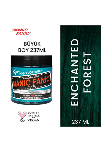 Manic Panic Enchanted Forest® Yeşil Saç Boyası 237 ml