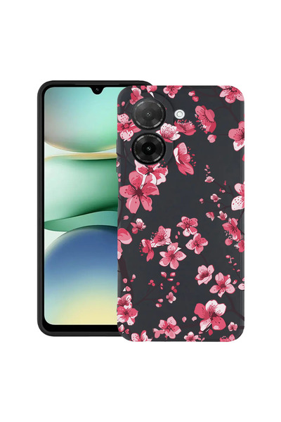 bestcase Υπέρλεπτη Θήκη για Xiaomi Redmi A5 (171mm), Φλοράλ - Άνθος Κερασιάς,...