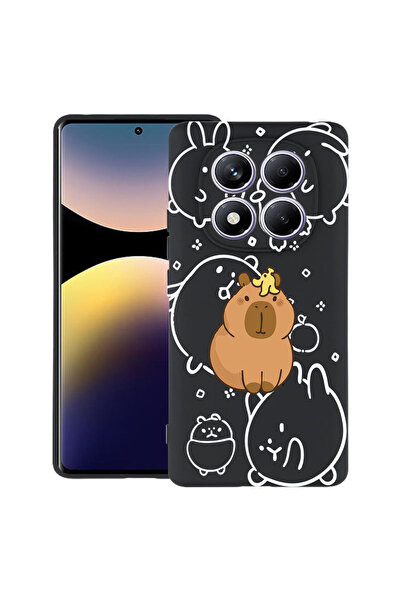 bestcase Υπέρλεπτη Θήκη για Xiaomi Redmi Note 14 Pro 4G, Καρτούν Καβάι Καπιμπ...