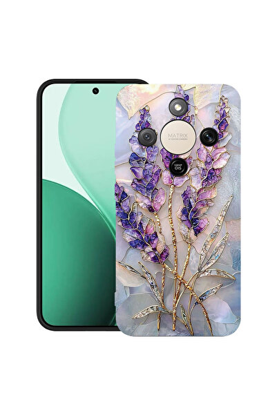bestcase Husă Ultra Subțire pentru Honor Magic 8 Lite / X9d / X70, Florală - ...