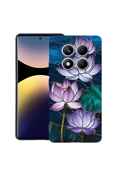 bestcase Υπέρλεπτη Θήκη για Xiaomi Redmi Note 14 Pro 4G, Φλοράλ - Λωτός από Β...