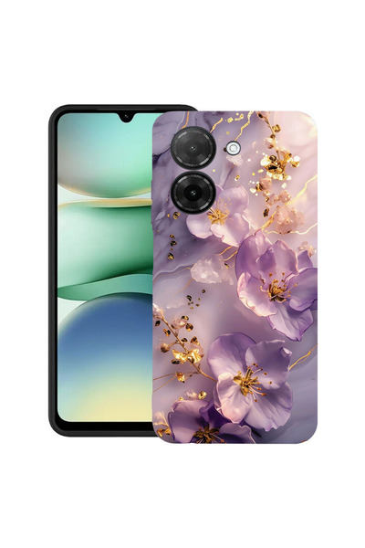 bestcase Υπέρλεπτη Θήκη για Xiaomi Redmi A5 (173mm), Φλοράλ - Αισθητική Ορχιδ...