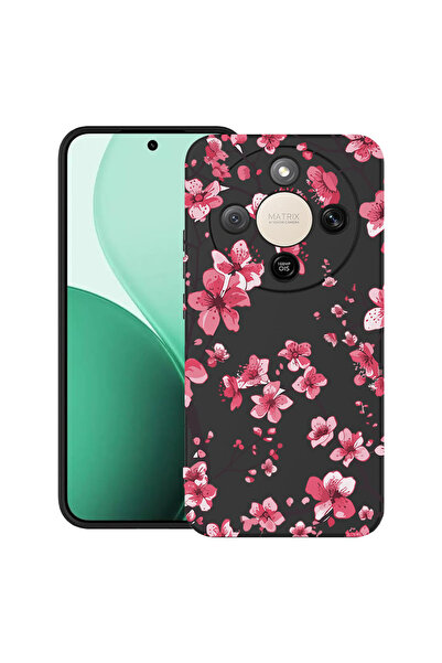 bestcase Υπέρλεπτη Θήκη για Honor Magic 8 Lite / X9d / X70, Φλοράλ - Άνθος Κε...