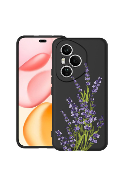 bestcase Υπέρλεπτη Θήκη για Honor 400 Pro, Φλοράλ - Πρεσαριστό Λεβάντα, 20436...