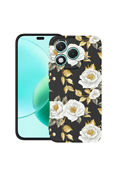 bestcase Υπέρλεπτη Θήκη για Honor 400 Lite, Φλοράλ - Αισθητική Χρυσή Καμέλια,...