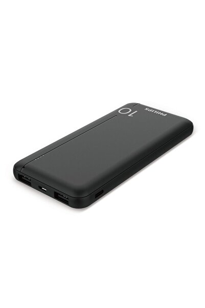 Philips DLP1812PB 10.000 mAh Powerbank 2xUSB-A 2.1A, USB-C Çıkış, PD