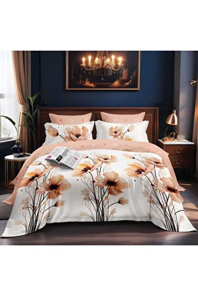 Talo Finet Σετ Λευκών Ειδών Διπλού Κρεβατιού, 6 Τεμάχια με 4 Μαξιλαροθήκες