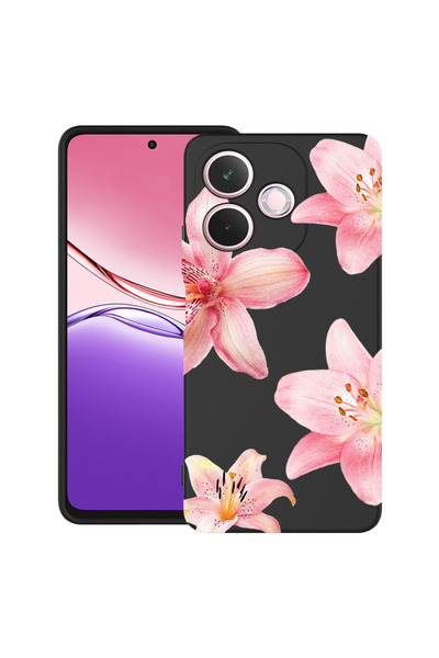 bestcase Υπέρλεπτη Θήκη για OPPO A5 Pro, Φλοράλ - Κομψός Ροζ Λωτός, 2052045 B...